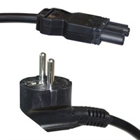 Axessline Connection Cord - CEE 7/7 to GST-18i3, 2.0 m, black