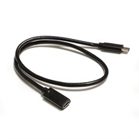 Axessline Extension Cord - USB-C 0.5 m, black