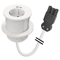 Powerdot Compact 60 - 1 socket type F, 1 cable grommet, GST-18i3