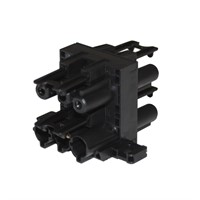 Axessline GST Connection Block - GST-18i3 T-junction, 1 to 3, bl